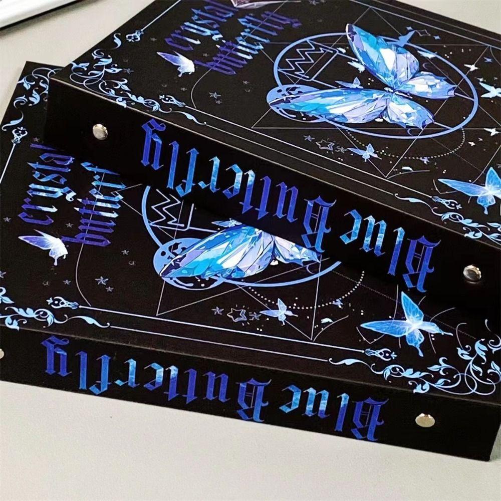 Альбом-биндер А5 на кольцах, держатель для фотокарточек, фотоальбом высокого качества, подарок