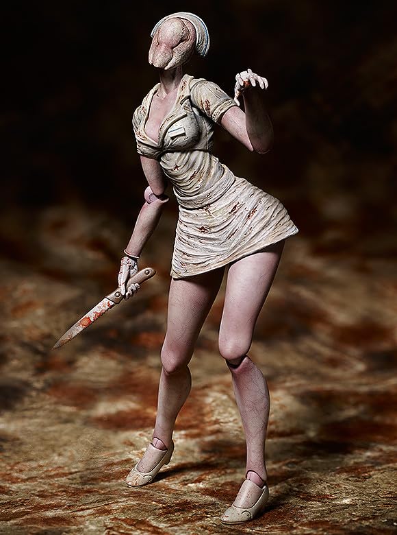 Figma Silent Hill 2 Bubble Head Nurse Painted Movable Figure Non-scale ABS&ATBC-PVC