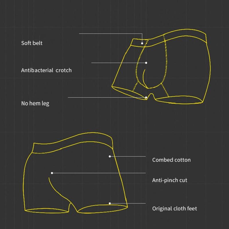 MIIOW 4 шт., мужские спортивные шорты-боксеры со средней талией 40S, однотонные полосатые спортивные повседневные мужские шорты-боксеры L-4XL