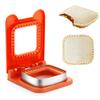 Sandwich Cutter Sandwich Bread Mould DIY Food Grade Stainless Filling Sandwich Seal Machine Mold Baking Tool