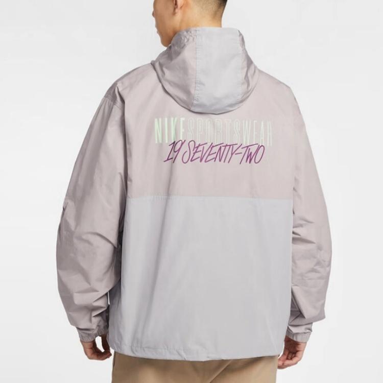 Nike Куртка мужская SS25 Университетский серый/Светло-дымчатый серый IB7558-009