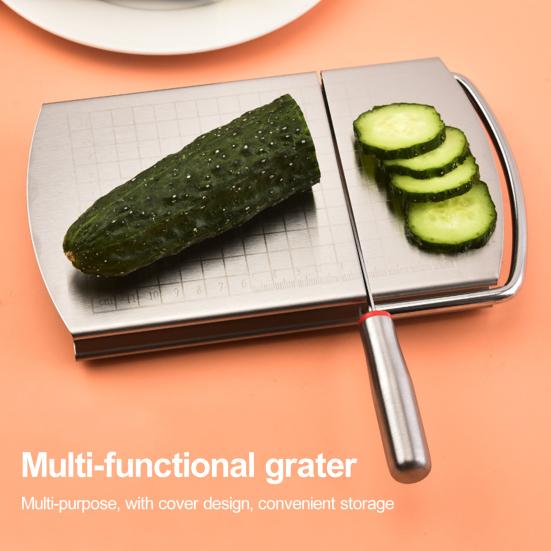 Измельчитель овощей, ручная терка для картофеля, многофункциональная измельчитель сыра, моркови с ящиком для хранения для домашней кухни