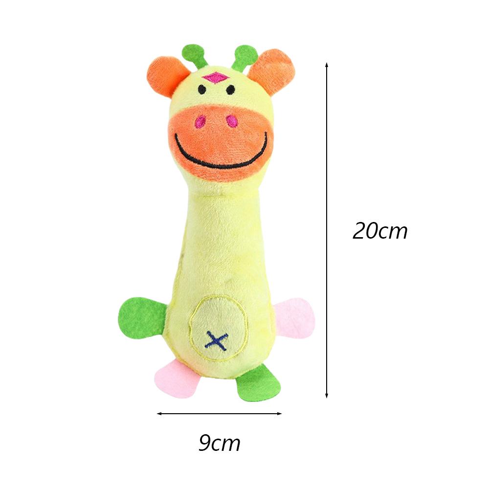 Plush Stuff Squeaky Puppy Dog Toy Teeth Cleaning Pet Chew Toys for Small Dogs Pomeranian Pinscher Chihuahua mascotas Accessories