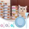 Silicone Kitten Jar Mixing Pet Supplies Food Can Lid Dog Food Scoop Seal Cover Cat Feeding Shovel