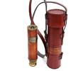 Pirate Brass Telescope With Leather Cover 30.48 Cm Spyglass Collapsible