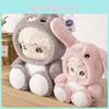 And Cute Cozy Long Plush Dolls With Rabbit Wolf Dinosaur And Panda Animal Designs