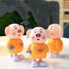 Заводная игрушка 1 шт. Маленькая милая свинья, милая головоломка в форме детской игрушки, цепочка, прыгающая свинья