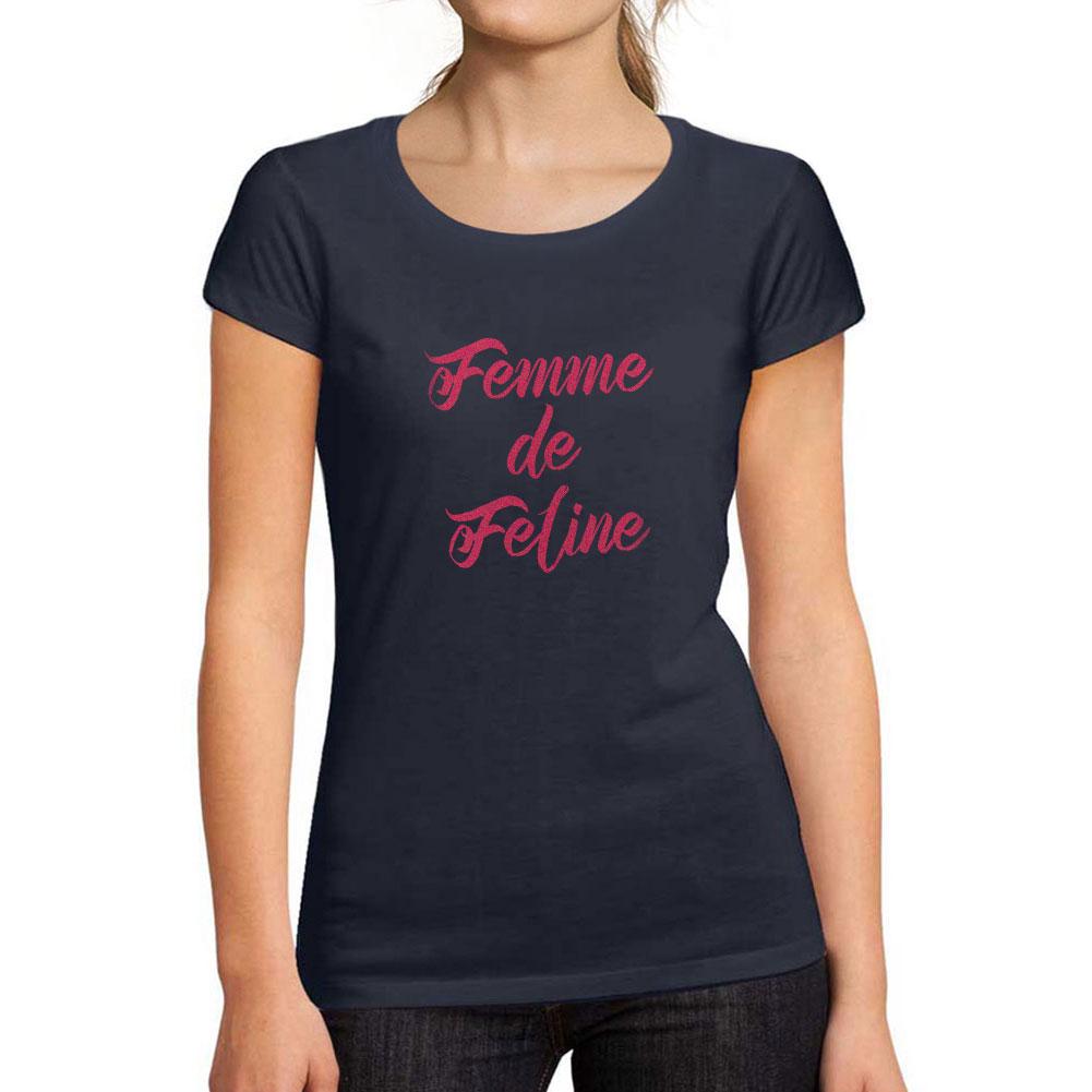 Ultrabasic Футболка Femme Manches Courtes Femme de Feline