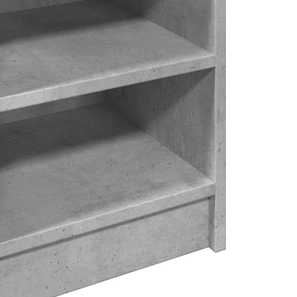 Bathroom Vanity Cabinet Concrete Grey 90 x 29 x 55 cm Engineered Wood