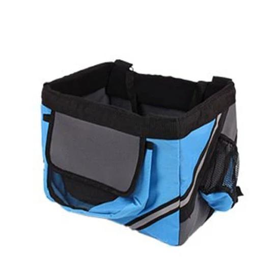 Bicycle Pet Carrier Baskets Pouch Bicycle Front Bag Aluminum Alloy Cycling Frame Front Puppy Cat Dog Carrier Bags Pet Carriers