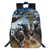Рюкзак с принтом Monster Hunter Wilds Студенческий рюкзак Monster Hunter Wilds