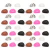 40pcs Miniature Hat Simulation Innovative Hand Crafted DIY Cute Dollhouse Hat for Dollhouse Decor