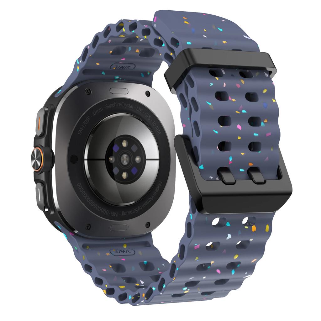 Спортивные ремешки для Samsung Galaxy Watch 7 Ultra 47 мм Аксессуары Оригинальный Морской браслет Ремешок Correa Для Galaxy Watch Ultra 2025 Ремешок