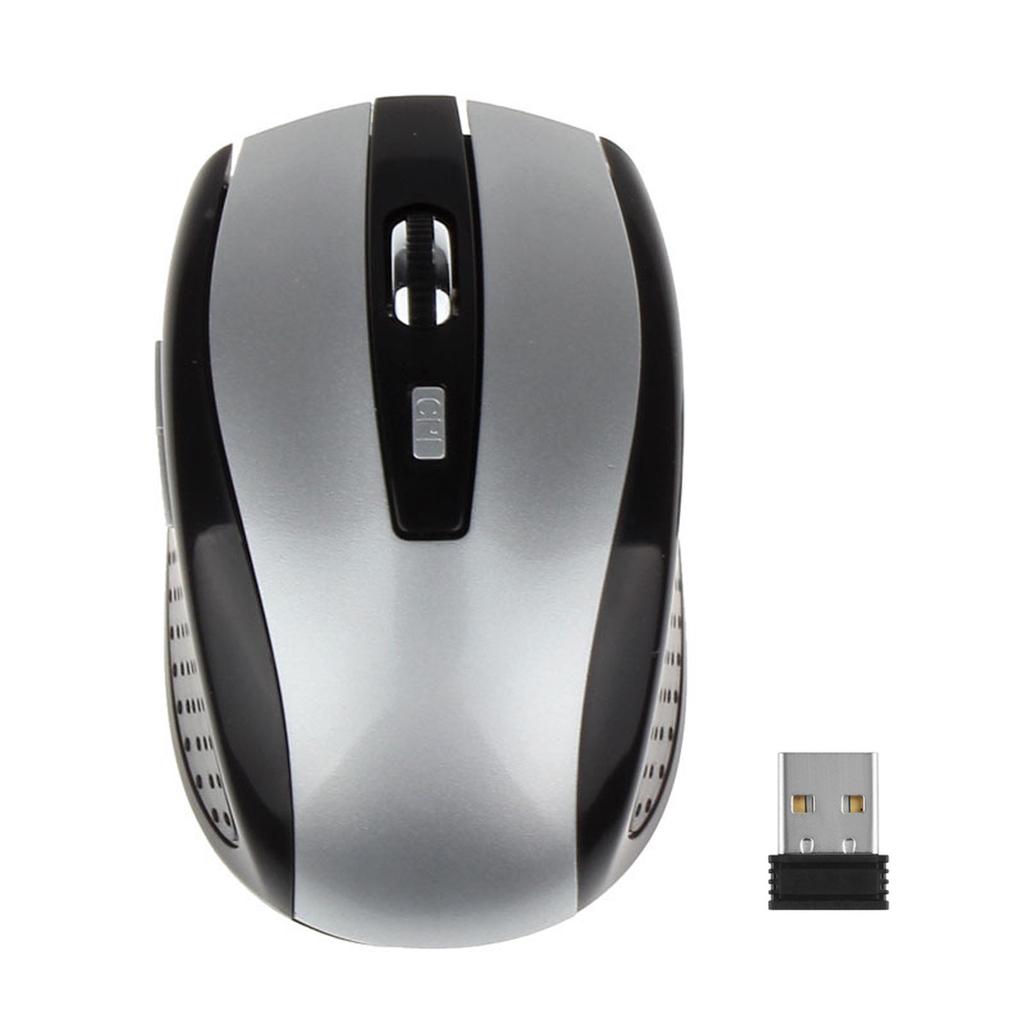 Беспроводная оптическая мышь 2,4 ГГц и USB-приемник для портативного компьютера DPI
