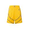 NBA All-Star Game Season 21 Logo Print Mid-Waist Basketball Shorts Men Bottoms Yellow CV4760-728