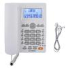 Dual Port Extension Set Corded Telephone With Caller ID Display With Speakerphone(White)