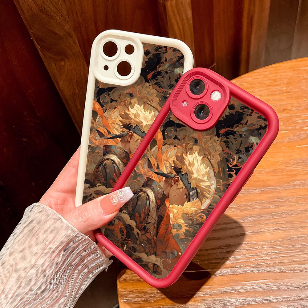 Чехол для телефона с рисунком Узумаки Наруто для iPhone Samsung Galaxy Xiaomi Redmi POCO HUAWEI Honor, противоударный резиновый мягкий гибкий чехол