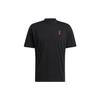 FW22 Logo Collar Short Sleeve Soccer Jersey Men Tops Black HF1354