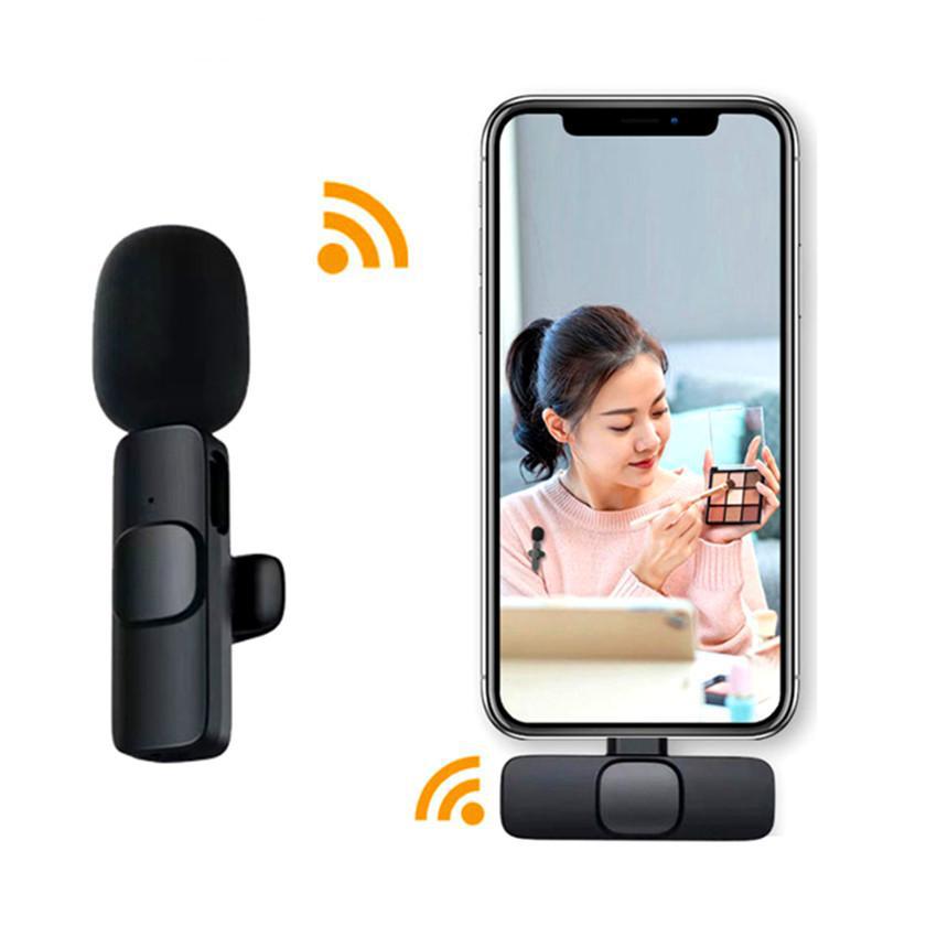 Wireless Lapel Microphone One Tow Two Outdoor Mobile Phone Live Radio High Quality Noise Reduction Lapel Microphone