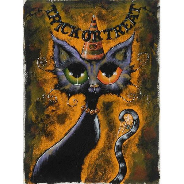 5d Алмазная картина Тыква Алмазная вышивка Животные Стразы ручной работы Домашний декор Подарок на День всех святых Рукоделие Вышивка крестом