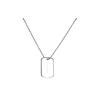 Серебряный кулон-логотип Ожерелье Унисекс 585475J160Y0446