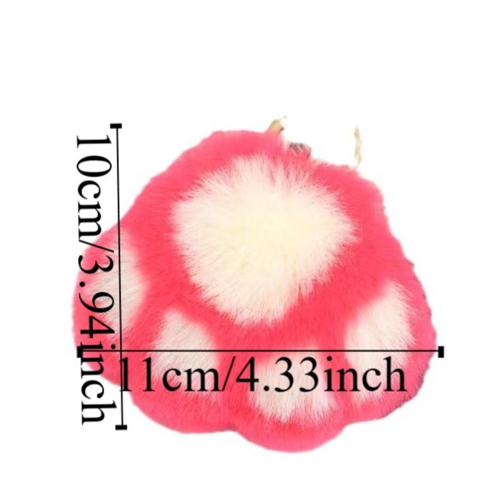 Брелок для ключей Furry Doll Cat's Paw, плюшевая игрушка Cat's Paw, кулон, ювелирное изделие, подарок