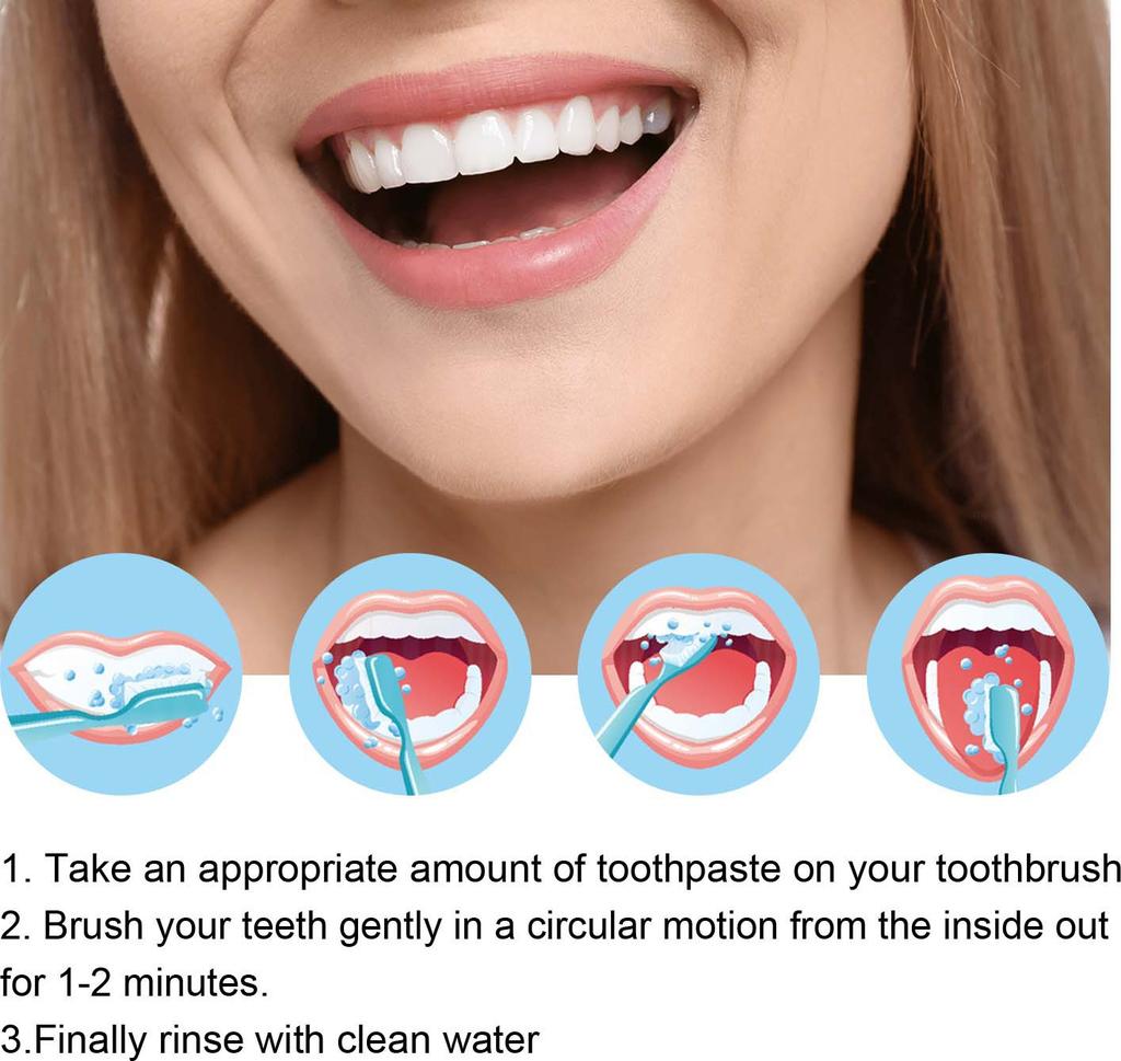 Eelhoe Teeth Cleansing Stains Removes Breath Freshen Teeth Whitening Mousse Oral Hygiene Mousse Foam Portable Travel Toothpaste 150ml