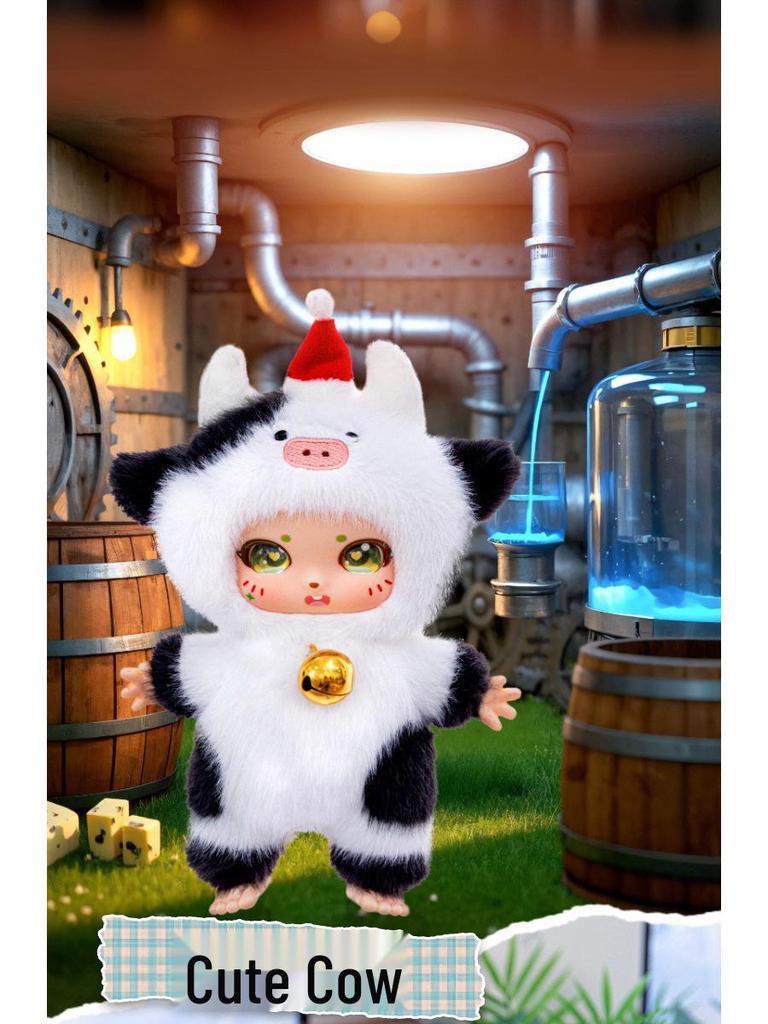 Модный Эмалированный Кукла Плюшевая Игрушка Подвеска - Милый Мультяшный Животное Шарм