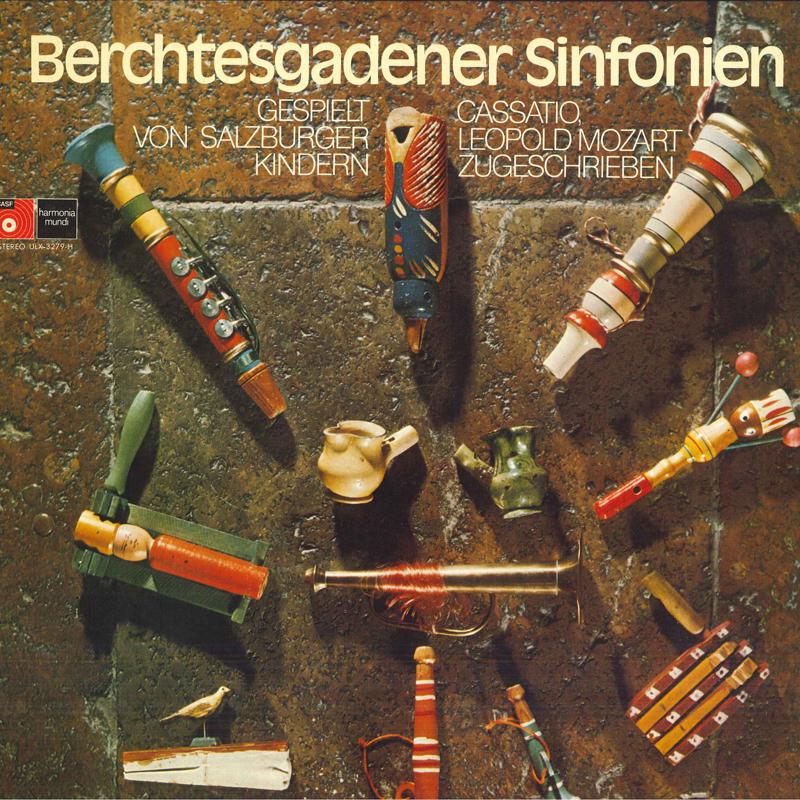 LP Record LEOPOLD MOZART - Berchtesgadener Sinfonien ULX3279H BASF Japan Classical Used