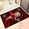 Betty Boop Print Rug, Washable Floor Carpet, For Entryway Dorm Laundry Room Office Study, Home Decor Birthday Christmas Gift