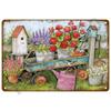 Retro Tin Sign Gardening Metal Sign Vintage Metal Sign For Garden Club Outdoor Indoor Home Wall Decorative Plaque Plates Farm