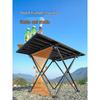 HANDUNYOU Portable Picnic Table and Chairs Set