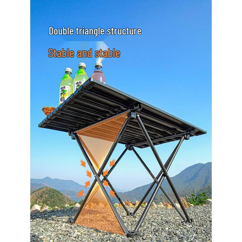HANDUNYOU Portable Picnic Table and Chairs Set