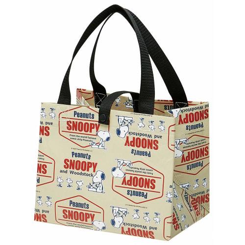 Skater Lunch Bag Convenience Store Bento Bag Snoopy Retro Label Peanuts KCL1
