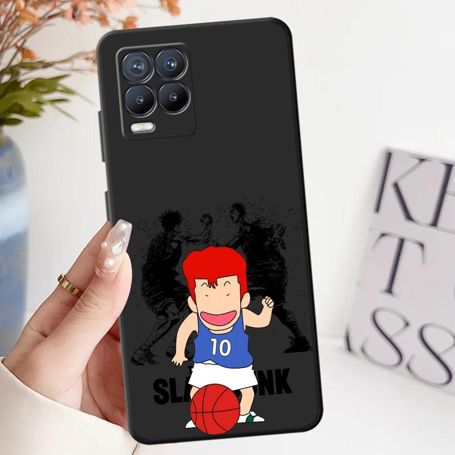 Slams Dunks Cool Case for Realme 12 14 C15 C12 P3 Ultra 11 Pro C21 C30 C33 C35 C53 C55 GT Master Neo2 Nazro 50 50i C25 6 7 8 9