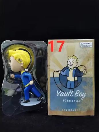 Милый Бобовая Голова Vault Boy Полный Набор Аниме Фигурка Действия Игрушки Статуя Коллекция Модель Кукла Настольное Украшение Дисплей Игрушки Подарки