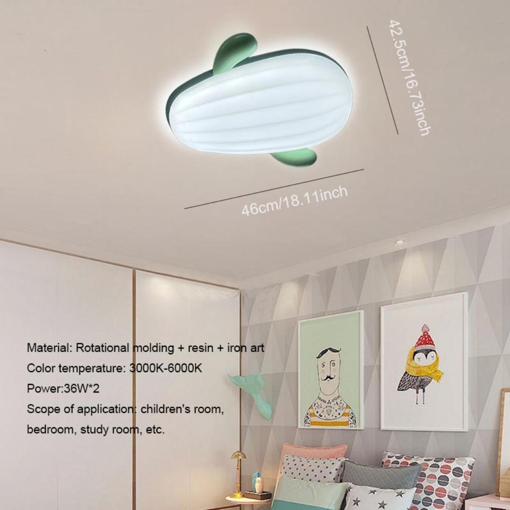 Детский потолочный светильник AC85-265V, современный светодиодный потолочный светильник с регулируемой яркостью, люстра, потолочный светильник заподлицо для спальни, детской комнаты, детской комнаты