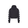 Off-White Diag Helvetica Over Hoodie Black/White Men Tops OMBB037C99FLE0011001
