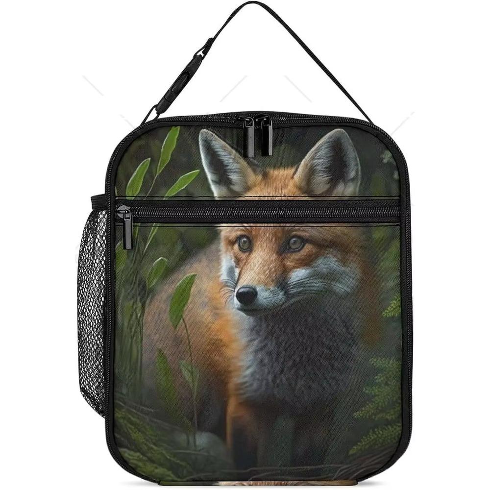 Сумка-холодильник Animal Lion для обеда, переносная, многоразовая, большая емкость, ланч-бокс для работы