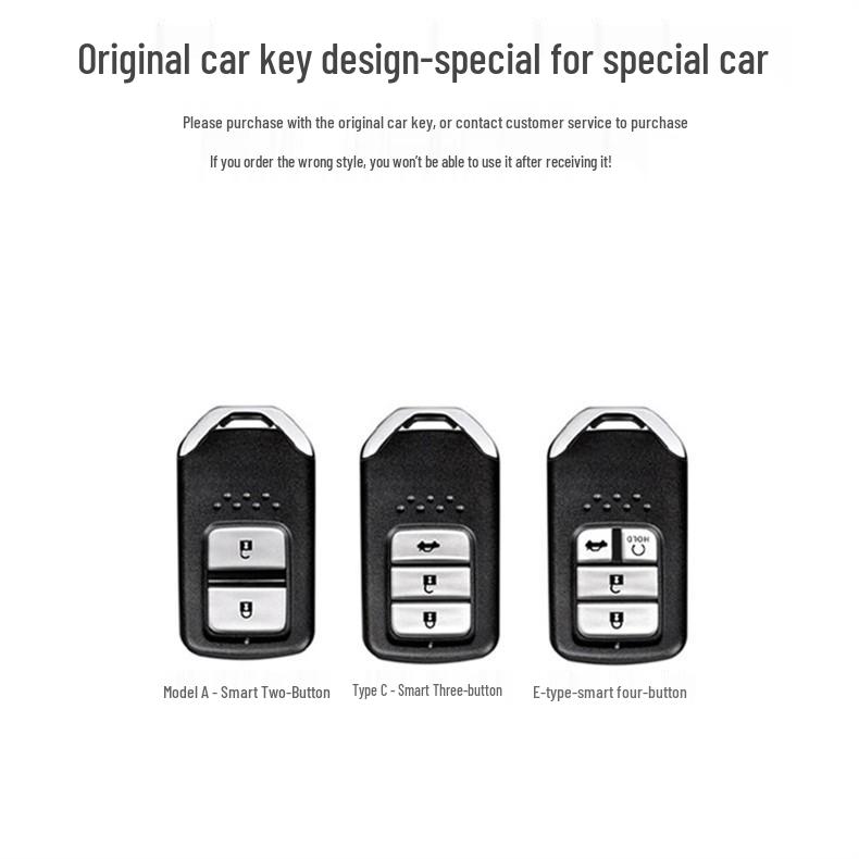 Чехол для ключа Honda CR-V Haoying/UR-V Accord/Civic - Сумка-чехол для автомобильного ключа с замком для мужчин и женщин