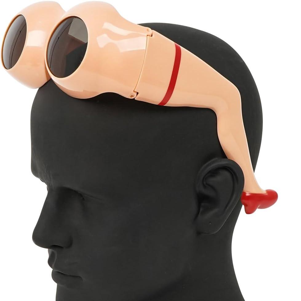 Безумные очки для вечеринок-СЕКСУАЛЬНЫЕ ТЕНИ: Забавные солнцезащитные очки для вечеринки - Ослепительные дизайны ножек и бедер выделяются!