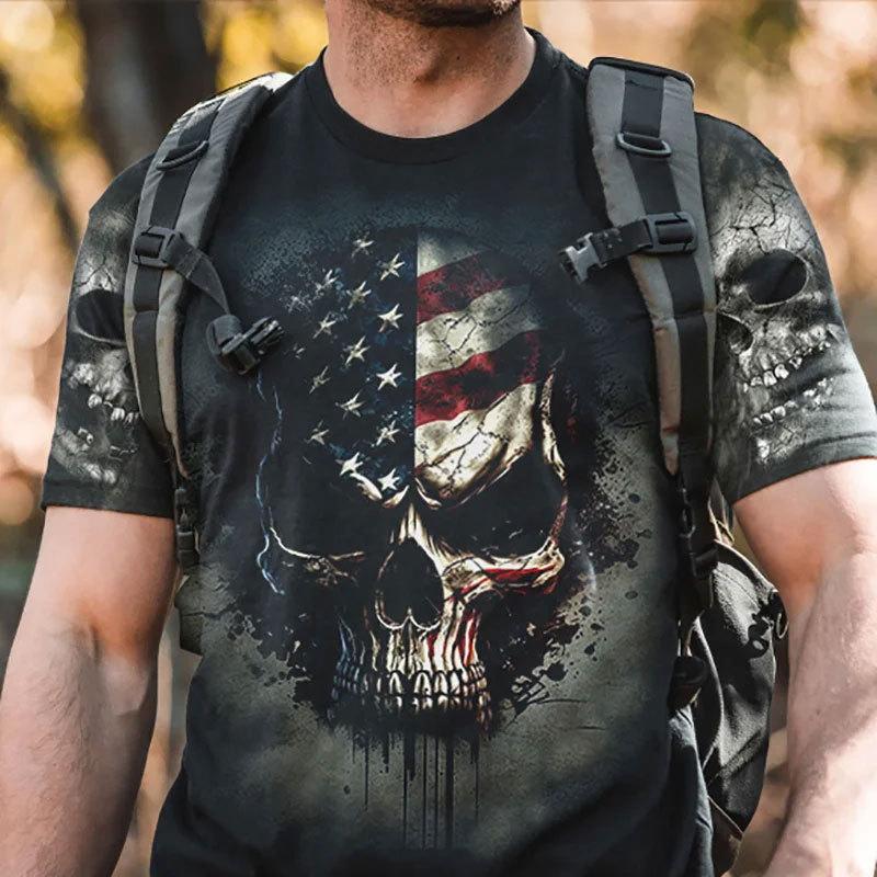 Футболка с коротким рукавом, напечатанная на 3D-принтере, летняя дышащая полиэстеровая простая футболка с круглым вырезом