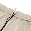 Men's Striped Track Pants Summer Casual Straight Leg Athletic Pants Elastic Waist Joggers