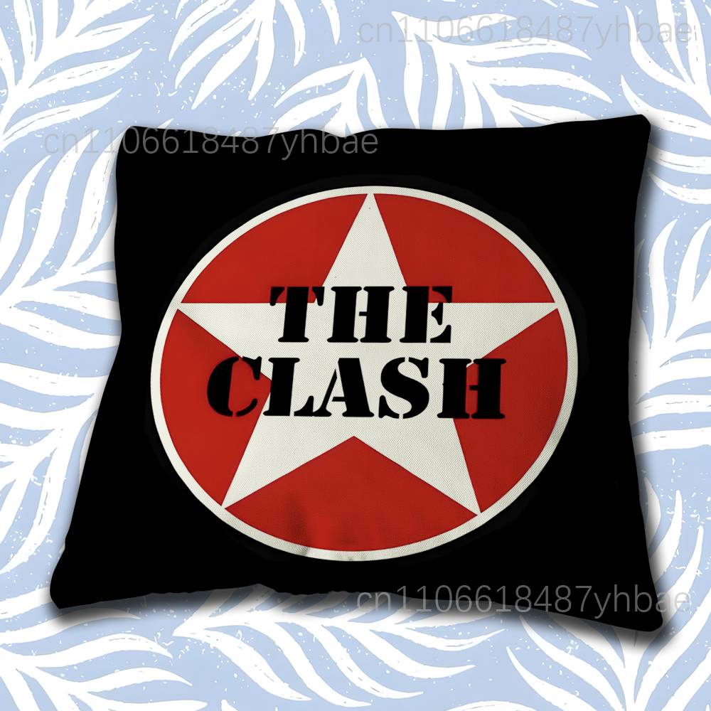 The C-Clash In London Calling Pillow Case Cover Square Sofa With For Pattern Comfortable Cushion Suitable Of Room