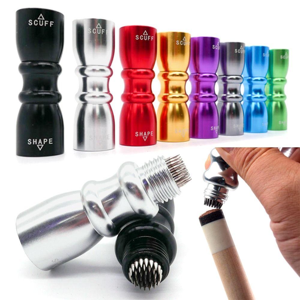 Billiard Accessories Tip Trim Tool 3 in 1 Shaper Aerator Tapper Billiard Snooker Pool