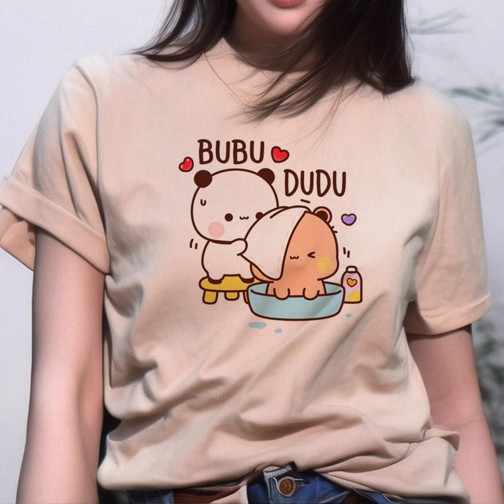Футболка Bubu And Dudu Женский дизайнерский топ Унисекс уличная одежда