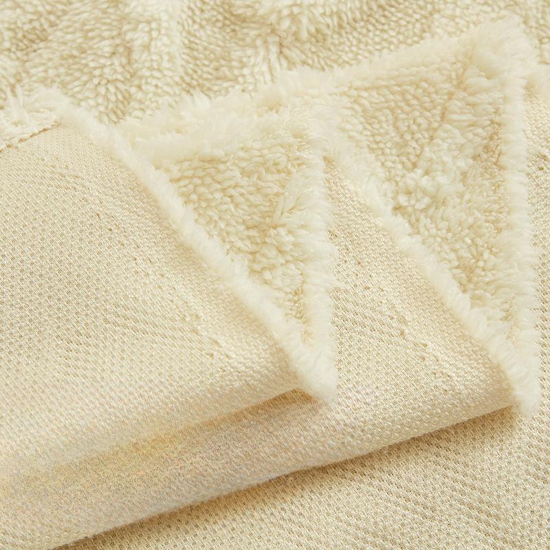 INS Style Cream Color Universal All-Inclusive Sofa Towel Winter Plush Sofa Cover Simple Modern Sofa Cover Cover Cloth