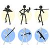 Украшение Stickman, многоцелевая фигурка, декор, таинственный дизайн, игрушка для снятия стресса с полностью