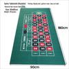 90x180 см Стол для рулетки и карточных игр Техас, войлочное покрытие, нетканый материал