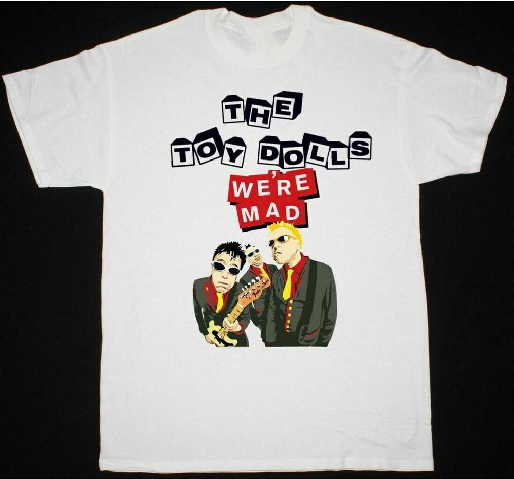 THE TOY DOLLS PUNK ROCK Album White Men S-234XL D298 Unisex T-Shirt